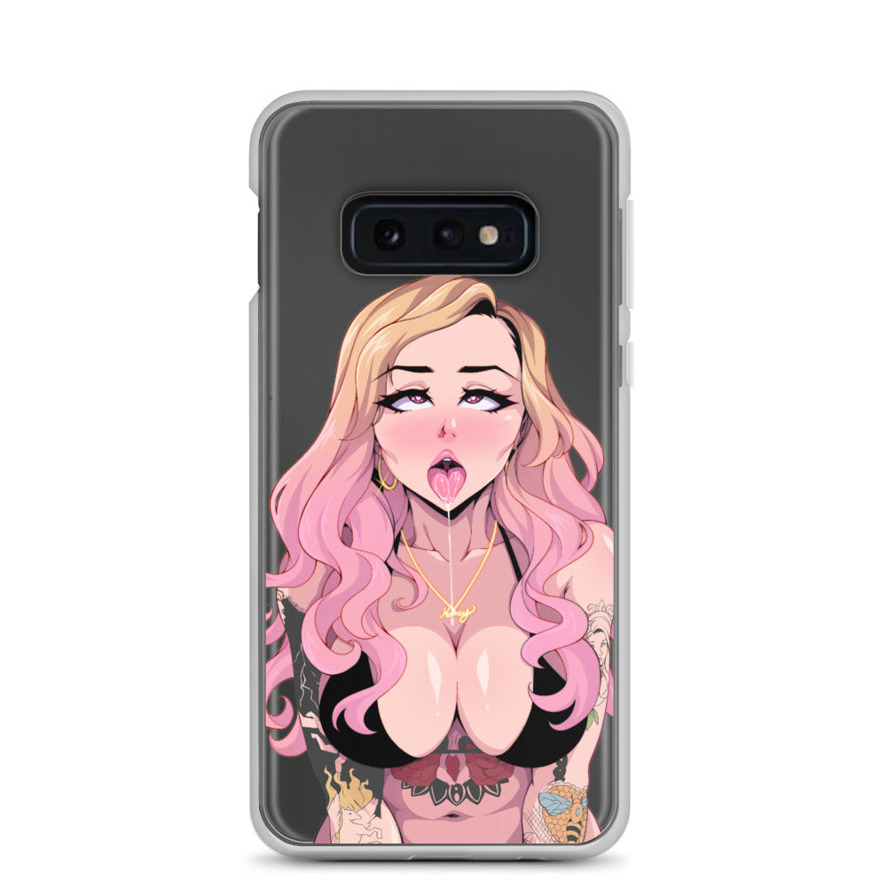 Ahegao Honey 3 4 Size Samsung Phone Case